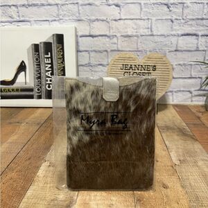 Myra Bag Fur Tablet Sleeve MYRA ~ LEATHER ~ HAIR-ON-HIDE ~ IPAD ~ SLEEVE